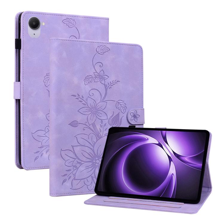 Lily Embossed Leather Tablet Case, For Redmi K Pad 2 8.8 inch 2026, For Xiaomi Redmi K Pad 8.8 inch, For Redmi Pad 2 / Redmi Pad SE 11 2025