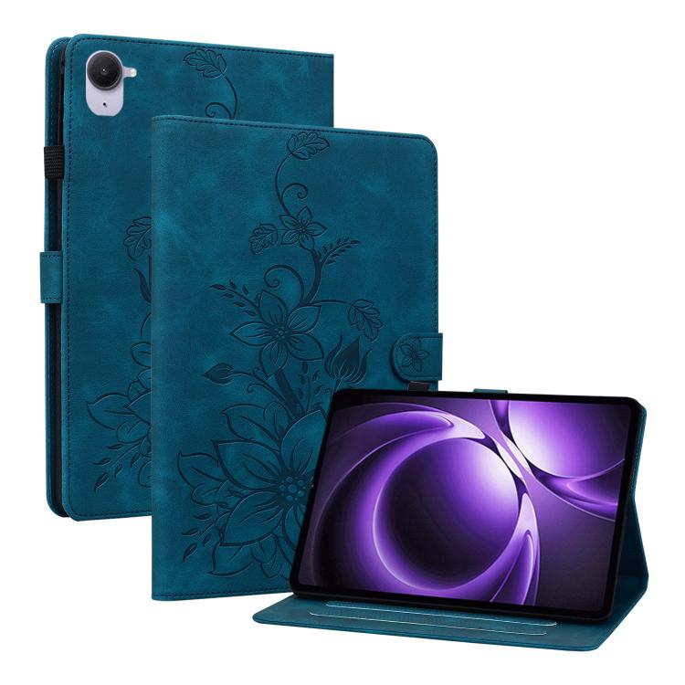 Lily Embossed Leather Tablet Case, For Redmi K Pad 2 8.8 inch 2026, For Xiaomi Redmi K Pad 8.8 inch, For Redmi Pad 2 / Redmi Pad SE 11 2025