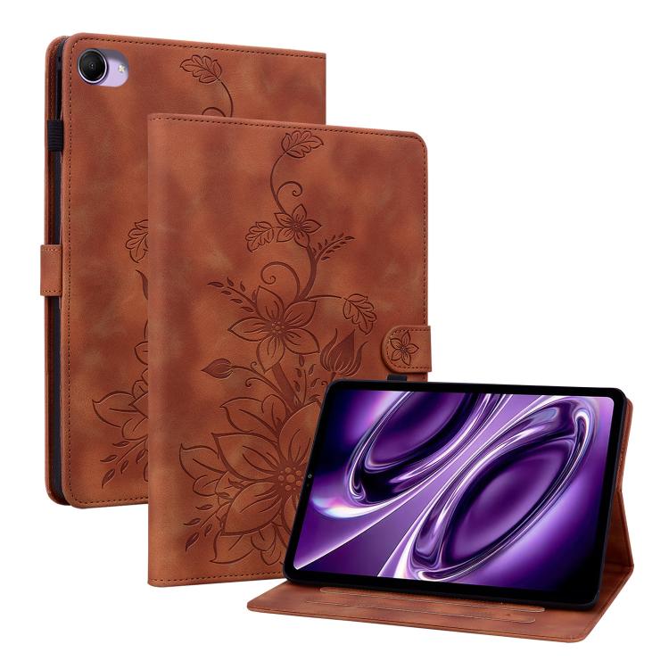 Lily Embossed Leather Tablet Case, For Redmi K Pad 2 8.8 inch 2026, For Xiaomi Redmi K Pad 8.8 inch, For Redmi Pad 2 / Redmi Pad SE 11 2025