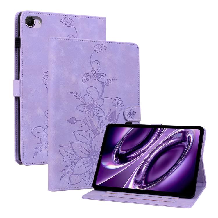 Lily Embossed Leather Tablet Case, For Redmi K Pad 2 8.8 inch 2026, For Xiaomi Redmi K Pad 8.8 inch, For Redmi Pad 2 / Redmi Pad SE 11 2025