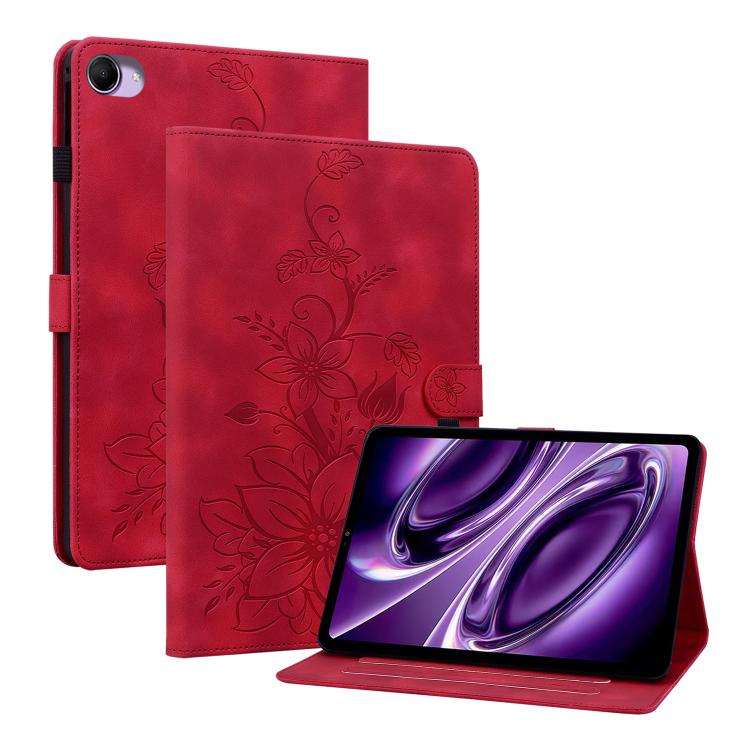 Lily Embossed Leather Tablet Case, For Redmi K Pad 2 8.8 inch 2026, For Xiaomi Redmi K Pad 8.8 inch, For Redmi Pad 2 / Redmi Pad SE 11 2025