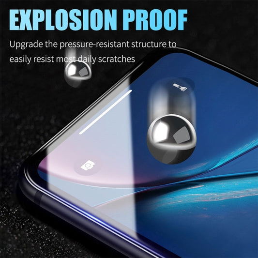 Transparent ceramic film applied to Xiaomi Redmi Note 8 edge-to-edge display