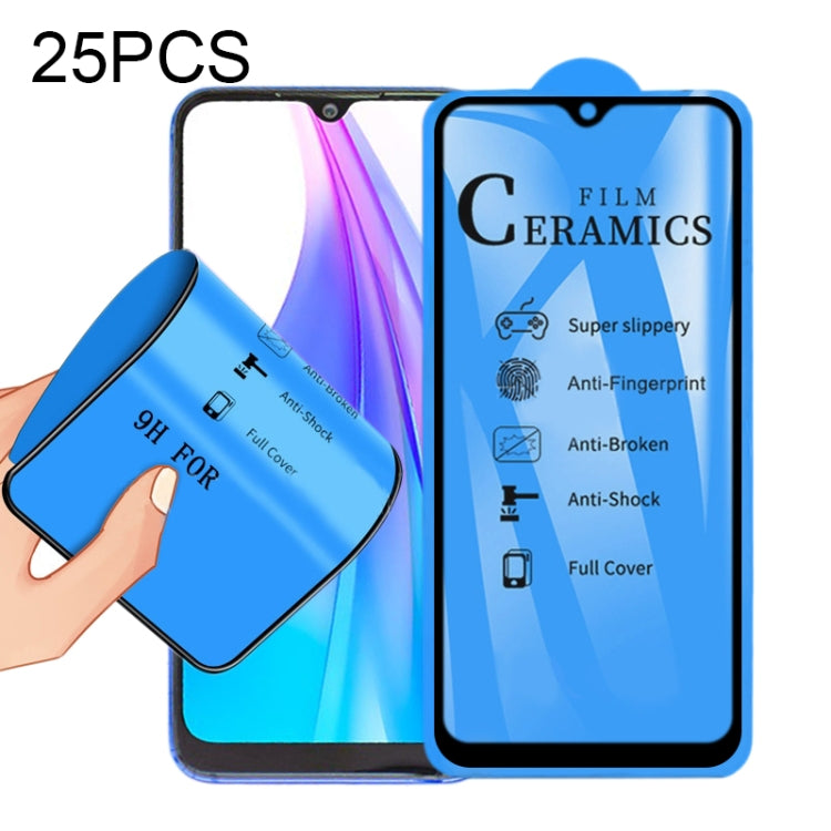 25 PCS 2.5D Full Glue Full Cover Ceramics Film