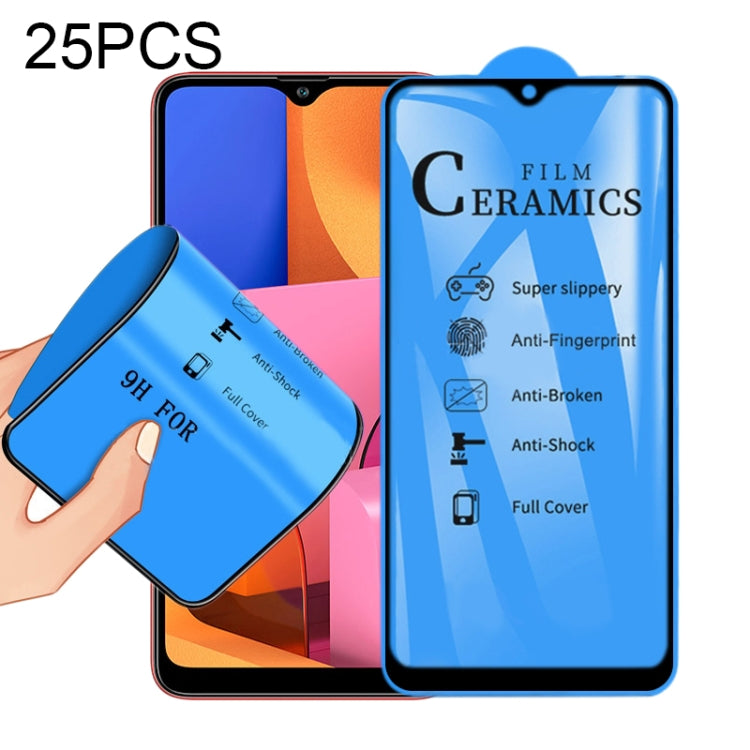 25 PCS 2.5D Full Glue Full Cover Ceramics Film