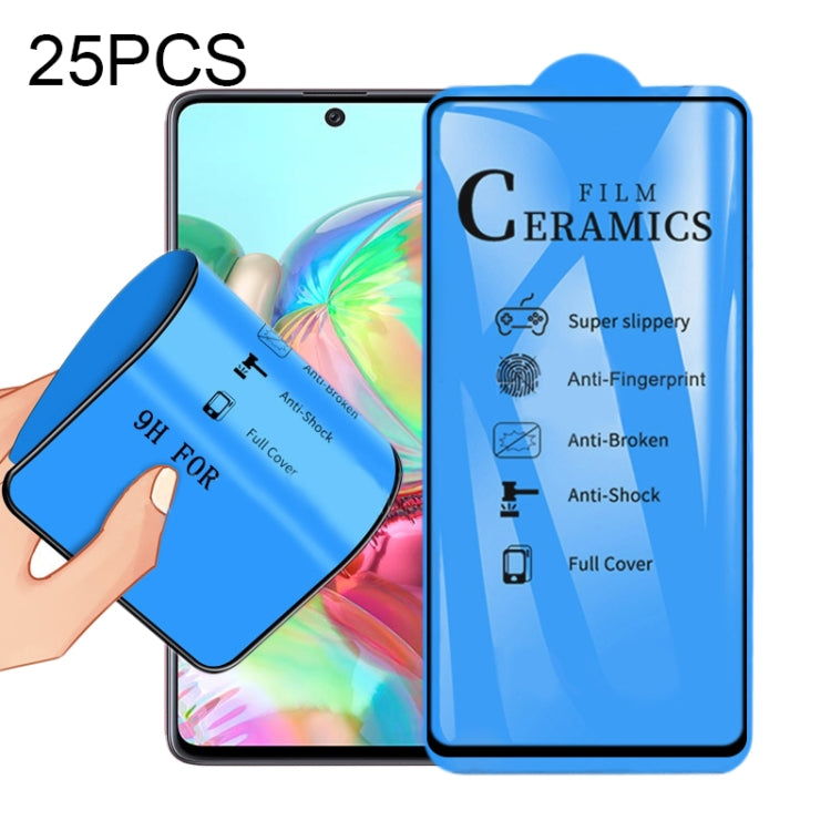 25 PCS 2.5D Full Glue Full Cover Ceramics Film