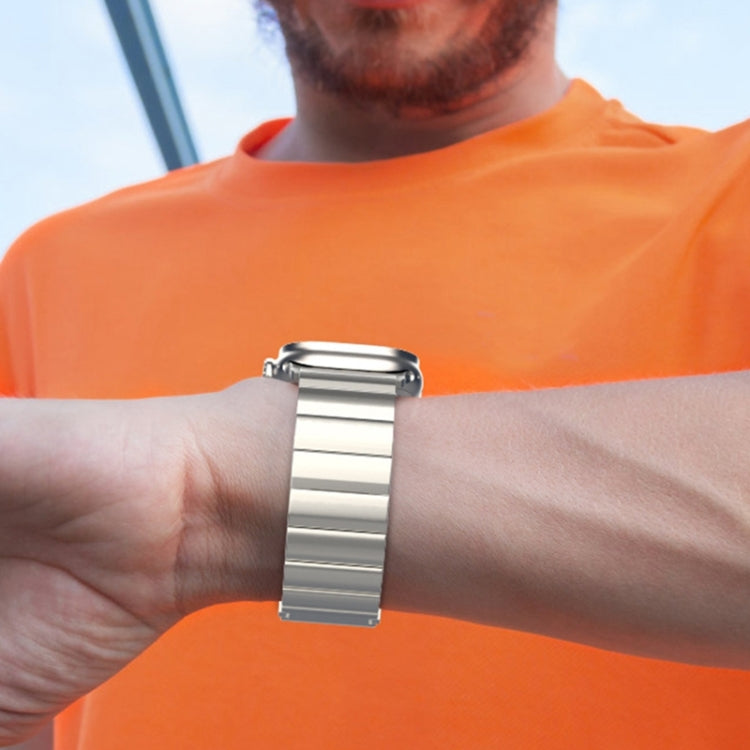 One-Bead Magnetic Buckle Titanium Metal Watch Band, For Apple Watch Series 7 41mm, For Apple Watch Series 7 45mm, For Apple Watch SE 40mm, For Apple Watch SE 44mm, For Apple Watch Series 6 40mm, For Apple Watch Series 6 44mm