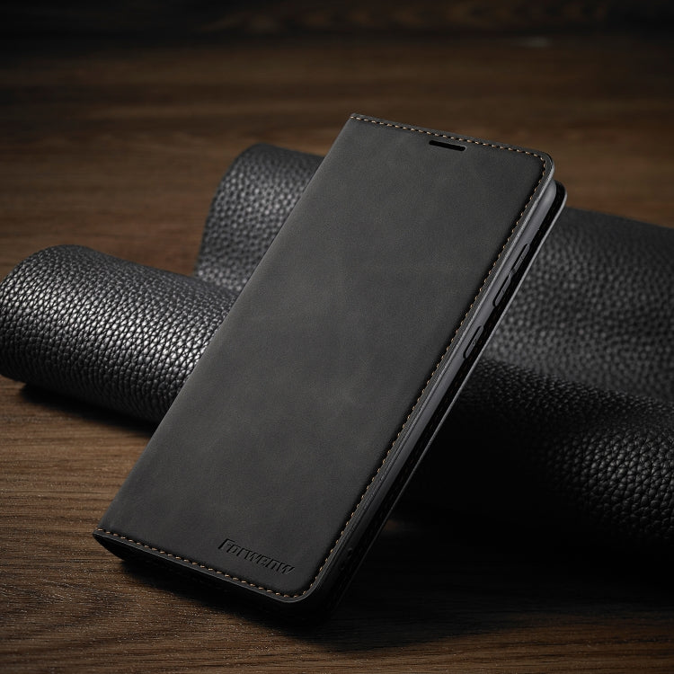Forwenw Dream Series Oil Edge Strong Magnetism Horizontal Flip Leather Case with Holder & Card Slots & Wallet & Photo Frame, For Samsung Galaxy A21s, For Samsung Galaxy Note20, For Samsung Galaxy Note20 Ultra, For Xiaomi Redmi Note 9