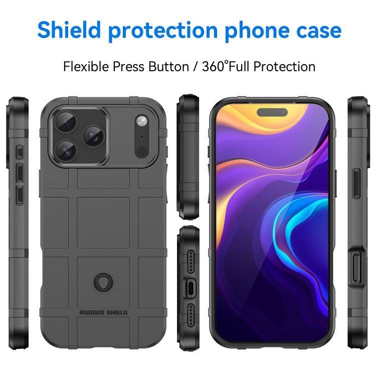 Full Coverage Shockproof TPU Phone Case, For iPhone 17 Pro Max, For iPhone 17, For iPhone 17 Air, For iPhone 16e, For iPhone 16 Pro Max, For iPhone 16 Pro, For iPhone 16 Plus, For iPhone 16