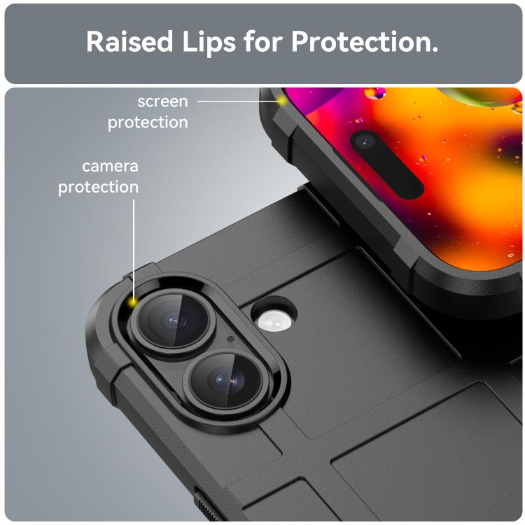Full Coverage Shockproof TPU Phone Case, For iPhone 17 Pro Max, For iPhone 17, For iPhone 17 Air, For iPhone 16e, For iPhone 16 Pro Max, For iPhone 16 Pro, For iPhone 16 Plus, For iPhone 16