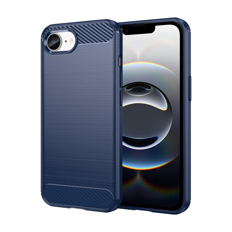 Brushed Texture Carbon Fiber TPU Phone Case, For iPhone 17 Pro Max, For iPhone 17 Pro, For iPhone 17, For iPhone 17 Air, For iPhone 16e, For iPhone 16 Pro Max, For iPhone 16 Pro, For iPhone 16 Plus