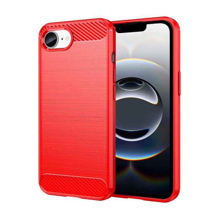 Brushed Texture Carbon Fiber TPU Phone Case, For iPhone 17 Pro Max, For iPhone 17 Pro, For iPhone 17, For iPhone 17 Air, For iPhone 16e, For iPhone 16 Pro Max, For iPhone 16 Pro, For iPhone 16 Plus