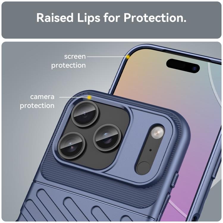Thunderbolt Shockproof Soft TPU Phone Case, For iPhone 17 Pro Max, For iPhone 17, For iPhone 16e, For iPhone 16 Pro Max, For iPhone 16 Pro, For iPhone 16 Plus, For iPhone 16