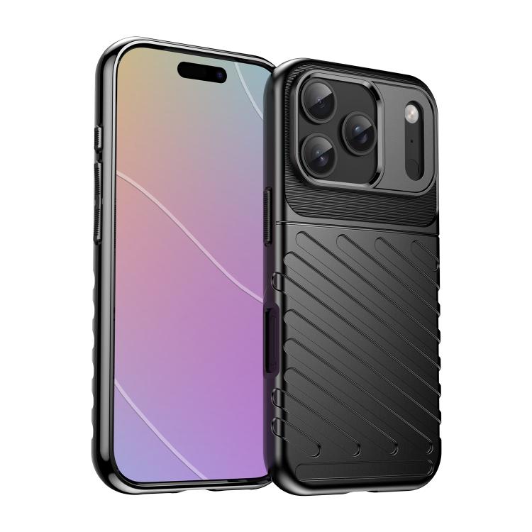 Thunderbolt Shockproof Soft TPU Phone Case, For iPhone 17 Pro Max, For iPhone 17, For iPhone 16e, For iPhone 16 Pro Max, For iPhone 16 Pro, For iPhone 16 Plus, For iPhone 16