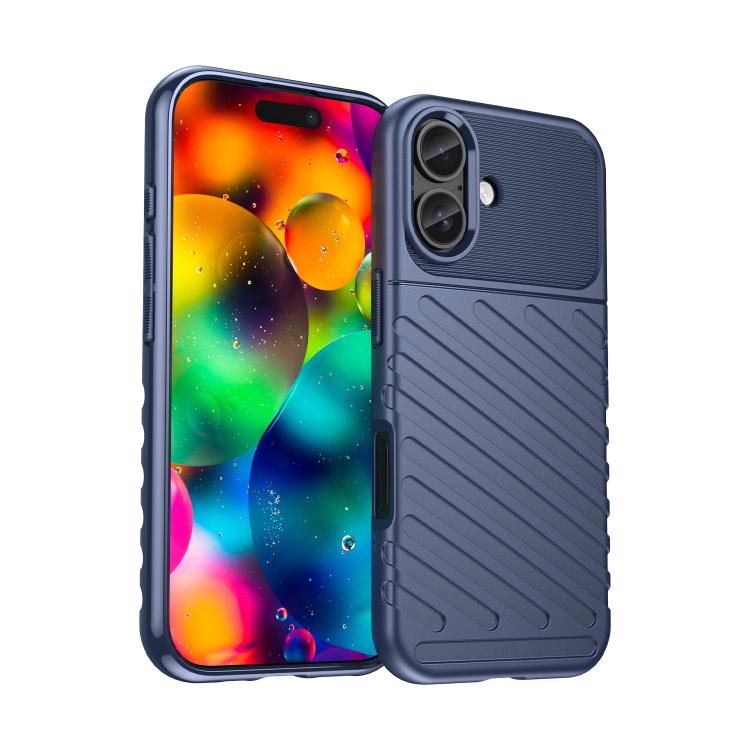 Thunderbolt Shockproof Soft TPU Phone Case, For iPhone 17 Pro Max, For iPhone 17, For iPhone 16e, For iPhone 16 Pro Max, For iPhone 16 Pro, For iPhone 16 Plus, For iPhone 16