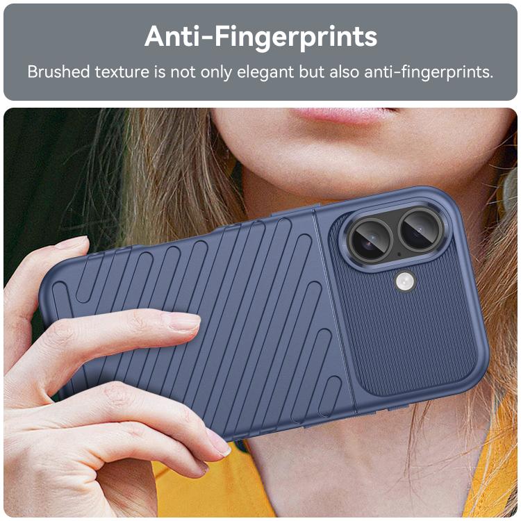 Thunderbolt Shockproof Soft TPU Phone Case, For iPhone 17 Pro Max, For iPhone 17, For iPhone 16e, For iPhone 16 Pro Max, For iPhone 16 Pro, For iPhone 16 Plus, For iPhone 16