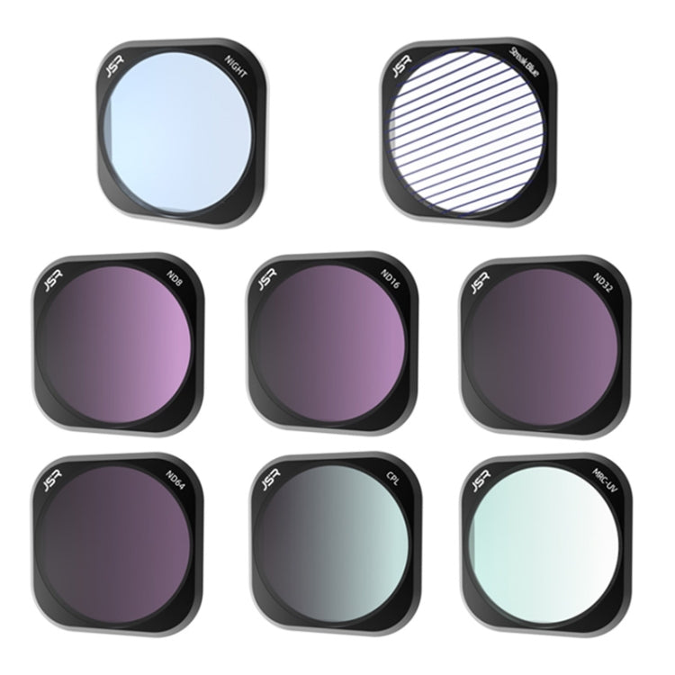 For Insta360 Ace Pro JSR ACE PRO KB Series Camera Lens Filter, MCUV, CPL, ND8, ND16, ND32, ND64, ND1000, ND8PL, ND16PL, ND32PL, ND64PL, NIGHT, STAR, Streak Gold Drawing, Streak Blue Drawing, Macro 10X, 3 in 1 CPL ND8 ND16, 4 in 1 UV CPL ND16 ND32      ...