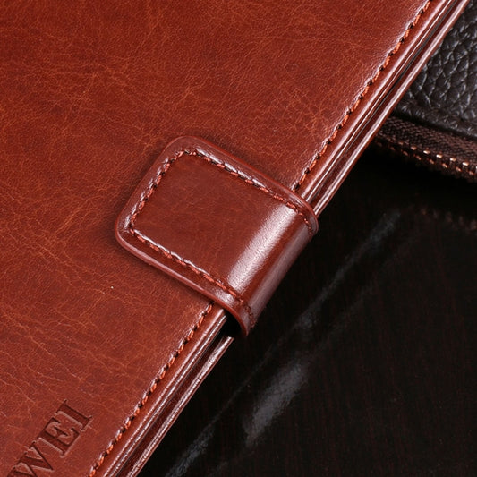 Crazy Horse texture detail on premium leather Note 20 Ultra protective case