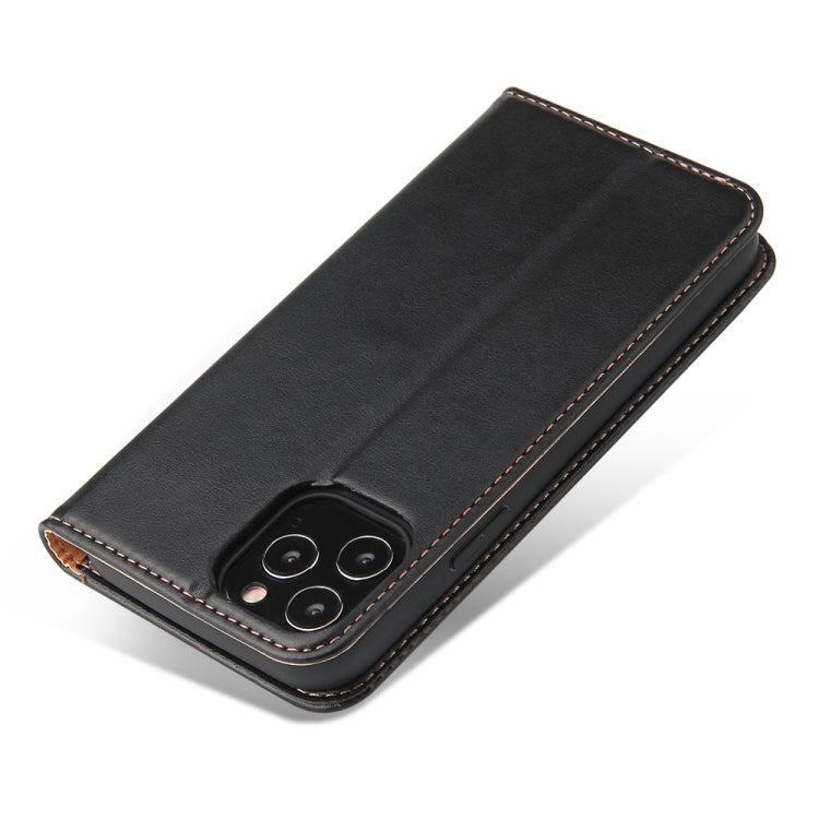 Fierre Shann PU Genuine Leather Texture Horizontal Flip Leather Case with Holder & Card Slots & Wallet, For iPhone 12 Pro Max, For iPhone 12 mini, For iPhone 12 / 12 Pro, For Samsung Galaxy Note20, For Samsung Galaxy Note20 Ultra