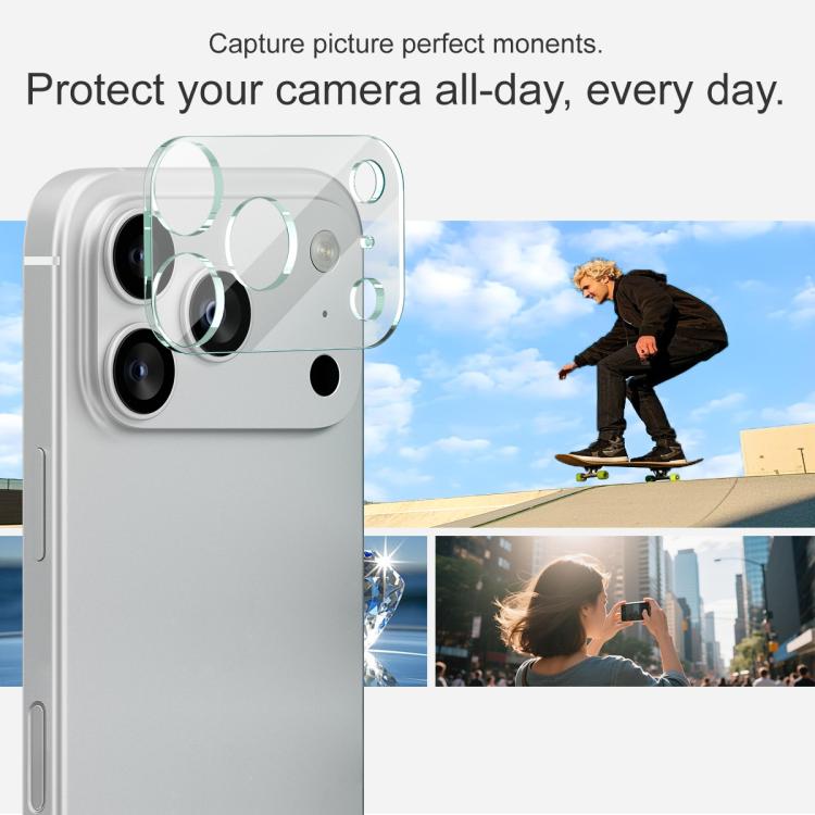 imak High Definition Integrated Glass Lens Film, For iPhone 17 Pro Max, For iPhone 17 Pro, For iPhone 17, For iPhone 17 Air, For iPhone 16e, For iPhone 16 Pro / 16 Pro Max, For iPhone 16 / 16 Plus