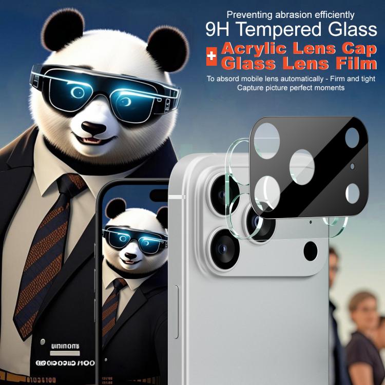 imak High Definition Integrated Glass Lens Film Black Version, For iPhone 17 Pro Max, For iPhone 17 Pro, For iPhone 17, For iPhone 17 Air, For iPhone 16e, For iPhone 16 Pro / 16 Pro Max, For iPhone 16 / 16 Plus