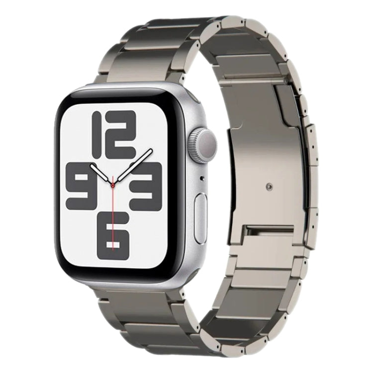 Titanium Metal Watch Band, For Apple Watch Series 10 46mm, For Apple Watch Series 10 42mm, For Apple Watch SE 2023 44mm, For Apple Watch SE 2023 40mm, For Apple Watch Ultra 2 49mm, For Apple Watch Series 9 45mm