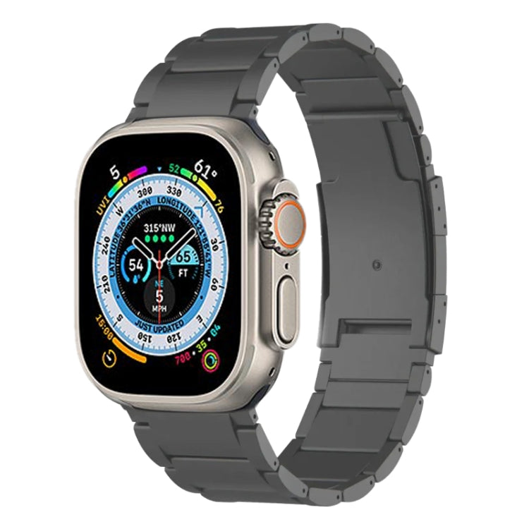 Titanium Metal Watch Band, For Apple Watch Series 9 41mm, For Apple Watch Ultra 49mm, For Apple Watch Series 8 41mm, For Apple Watch Series 8 45mm, For Apple Watch SE 2022 40mm, For Apple Watch SE 2022 44mm