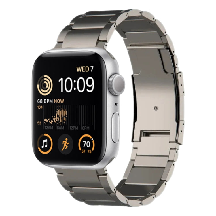 Titanium Metal Watch Band, For Apple Watch Series 9 41mm, For Apple Watch Ultra 49mm, For Apple Watch Series 8 41mm, For Apple Watch Series 8 45mm, For Apple Watch SE 2022 40mm, For Apple Watch SE 2022 44mm