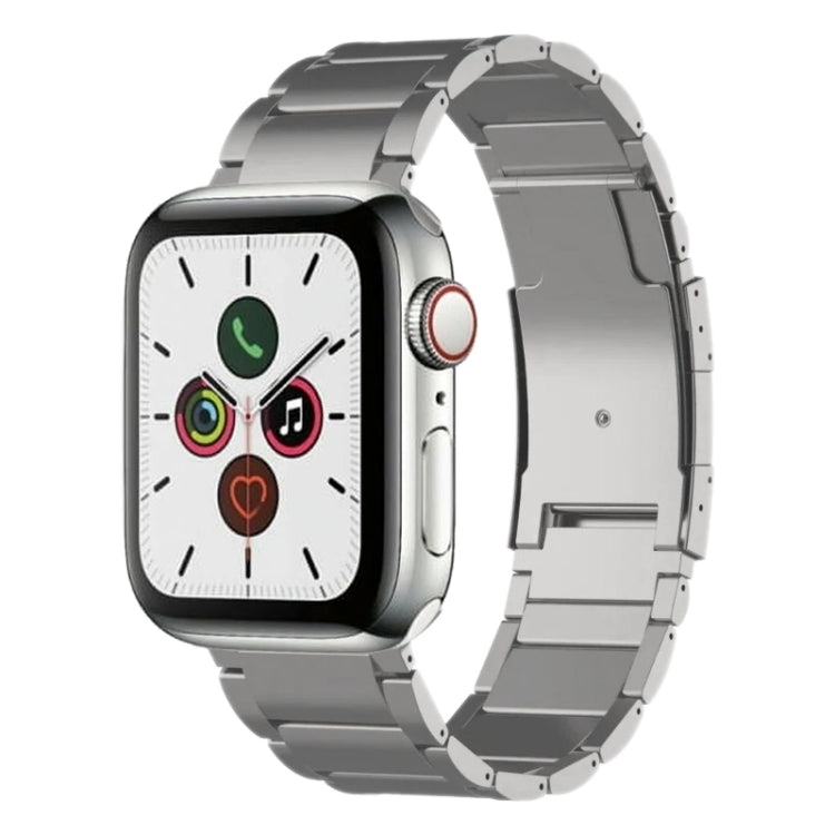 Titanium Metal Watch Band, For Apple Watch Series 5 44mm, For Apple Watch Series 5 40mm, For Apple Watch Series 4 44mm, For Apple Watch Series 4 40mm, For Apple Watch Series 3 38mm, For Apple Watch Series 3 42mm
