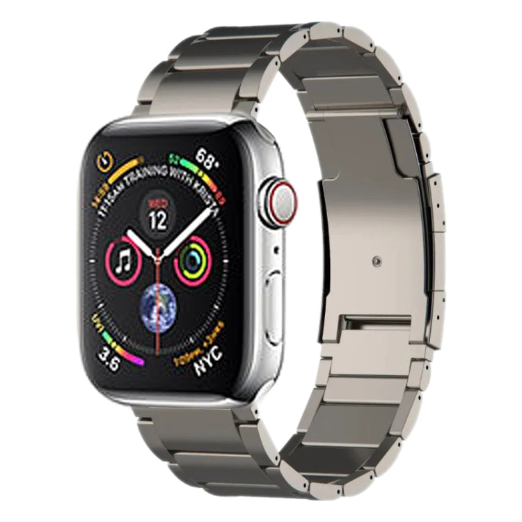 Titanium Metal Watch Band, For Apple Watch Series 5 44mm, For Apple Watch Series 5 40mm, For Apple Watch Series 4 44mm, For Apple Watch Series 4 40mm, For Apple Watch Series 3 38mm, For Apple Watch Series 3 42mm