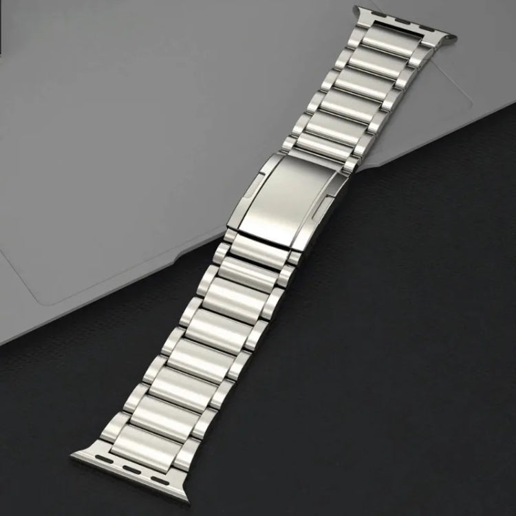 Titanium Metal Watch Band, For Apple Watch Series 10 46mm, For Apple Watch Series 10 42mm, For Apple Watch SE 2023 44mm, For Apple Watch SE 2023 40mm, For Apple Watch Ultra 2 49mm, For Apple Watch Series 9 45mm