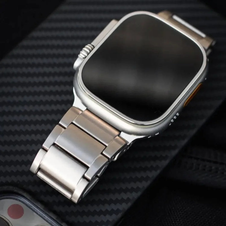 Titanium Metal Watch Band, For Apple Watch Series 7 41mm, For Apple Watch Series 7 45mm, For Apple Watch SE 40mm, For Apple Watch SE 44mm, For Apple Watch Series 6 40mm, For Apple Watch Series 6 44mm