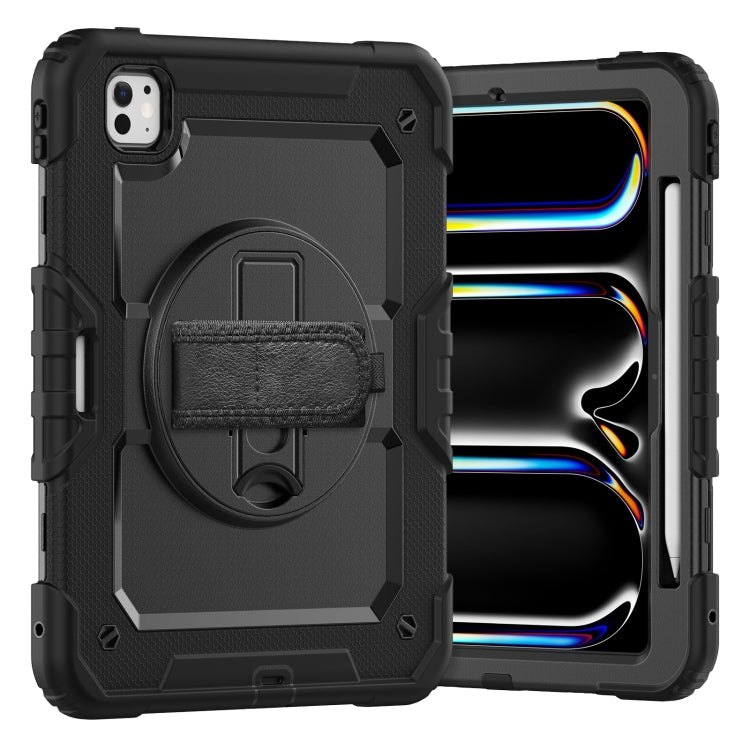 Silicone Hybrid PC Tablet Case with Shoulder Strap