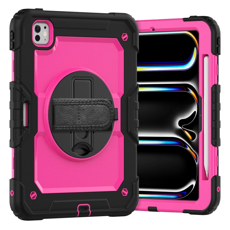 Silicone Hybrid PC Tablet Case with Shoulder Strap