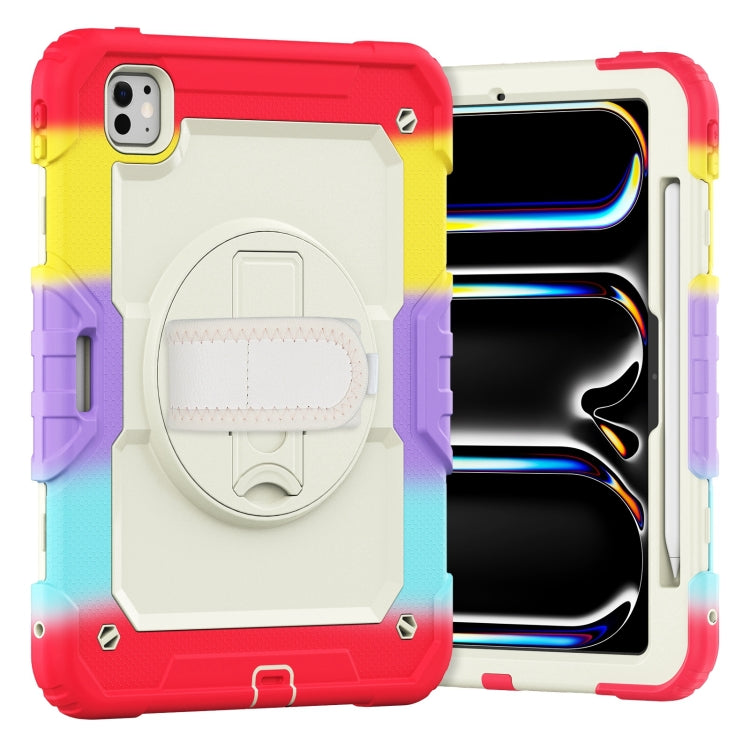 Silicone Hybrid PC Tablet Case with Shoulder Strap