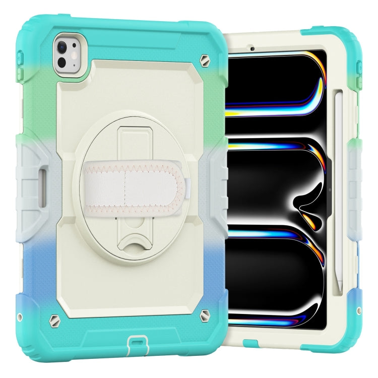 Silicone Hybrid PC Tablet Case with Shoulder Strap