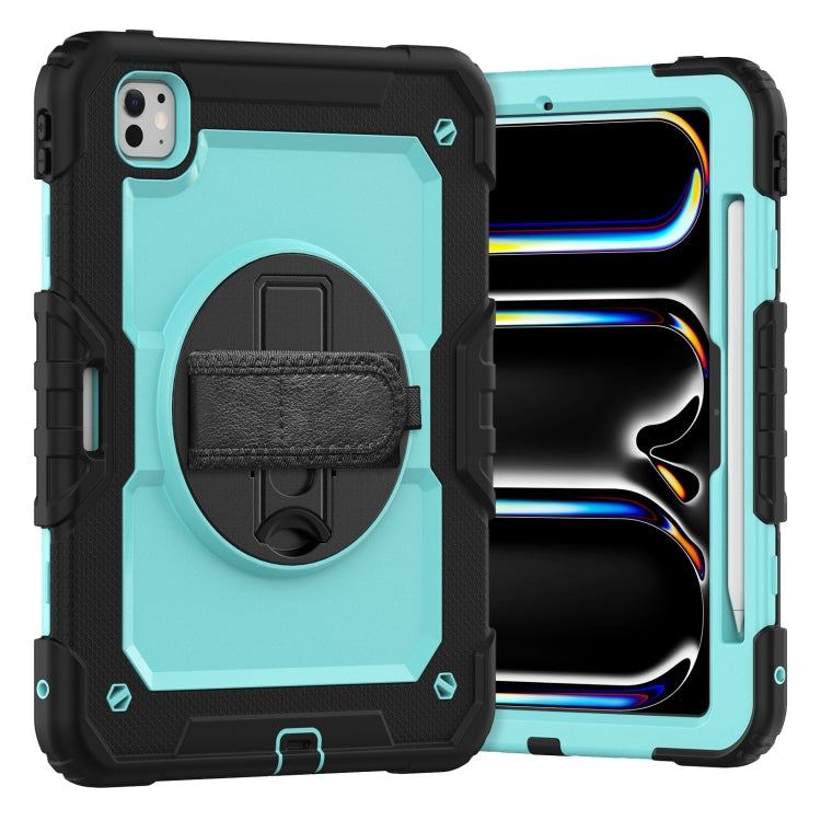 Silicone Hybrid PC Tablet Case with Shoulder Strap