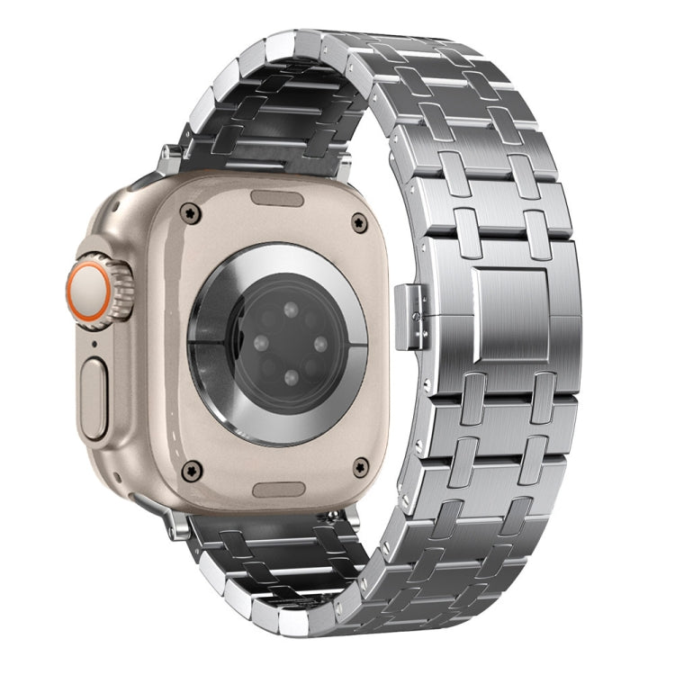 Modified Oak AP Titanium Alloy Watch Band, For Apple Watch SE 2023 44mm, For Apple Watch Ultra 2 49mm, For Apple Watch Series 9 45mm, For Apple Watch Ultra 49mm, For Apple Watch Series 8 45mm, For Apple Watch SE 2022 44mm, For Apple Watch Series 7 45mm...