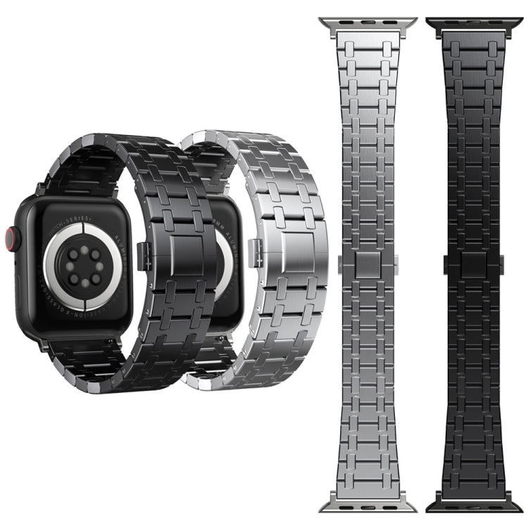 Modified Oak AP Titanium Alloy Watch Band, For Apple Watch SE 2023 44mm, For Apple Watch Ultra 2 49mm, For Apple Watch Series 9 45mm, For Apple Watch Ultra 49mm, For Apple Watch Series 8 45mm, For Apple Watch SE 2022 44mm, For Apple Watch Series 7 45mm...