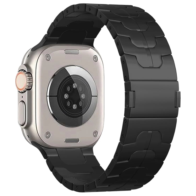 Magnetic Buckle Titanium Alloy Watch Band, For Apple Watch Series 7 45mm, For Apple Watch SE 44mm, For Apple Watch Series 6 44mm, For Apple Watch Series 5 44mm, For Apple Watch Series 4 44mm, For Apple Watch Series 3 42mm