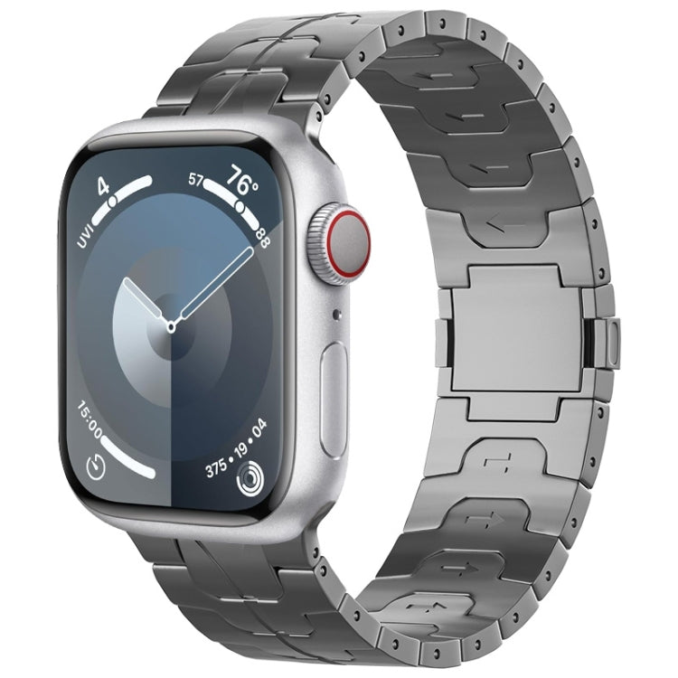 Magnetic Buckle Titanium Alloy Watch Band, For Apple Watch Series 7 45mm, For Apple Watch SE 44mm, For Apple Watch Series 6 44mm, For Apple Watch Series 5 44mm, For Apple Watch Series 4 44mm, For Apple Watch Series 3 42mm
