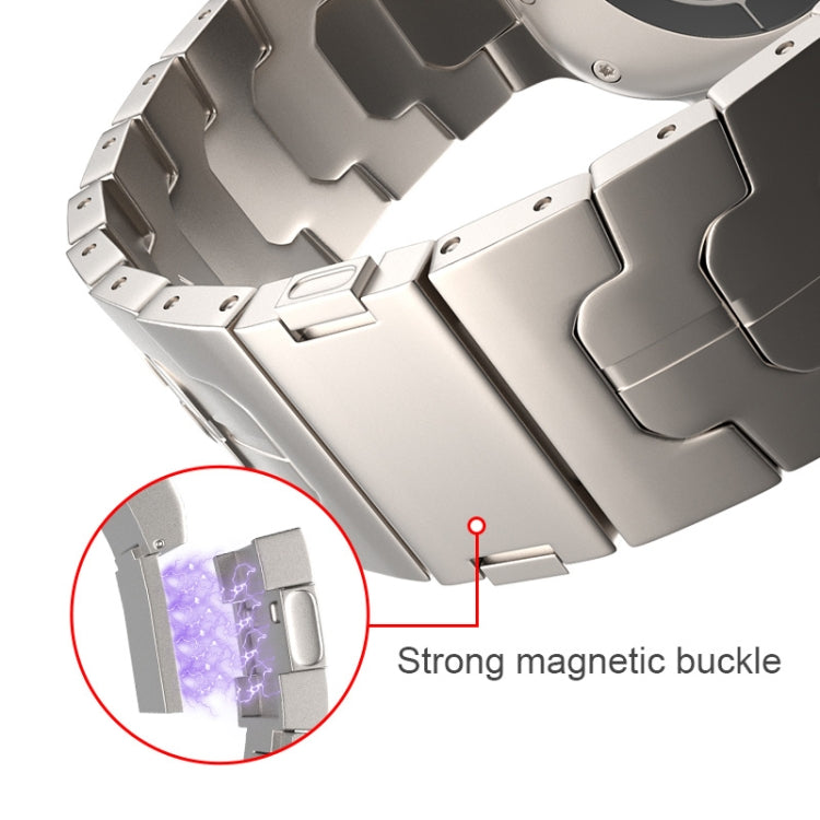 Magnetic Buckle Titanium Alloy Watch Band, For Apple Watch Series 7 45mm, For Apple Watch SE 44mm, For Apple Watch Series 6 44mm, For Apple Watch Series 5 44mm, For Apple Watch Series 4 44mm, For Apple Watch Series 3 42mm