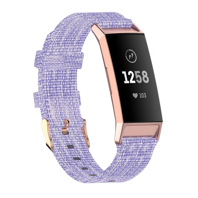 Braided Nylon Strap Plastic Head, Size: Free Size, For Fitbit Charge 4 / Charge 3 / Charge3 SE