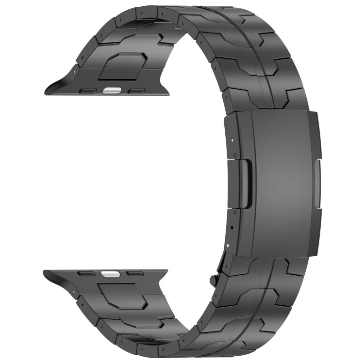 Turtle Buckle Titanium Alloy Watch Band, For Apple Watch SE 2023 44mm, For Apple Watch SE 2023 40mm, For Apple Watch Ultra 2 49mm, For Apple Watch Series 9 45mm, For Apple Watch Series 9 41mm, For Apple Watch Ultra 49mm, For Apple Watch Series 8 41mm  ...