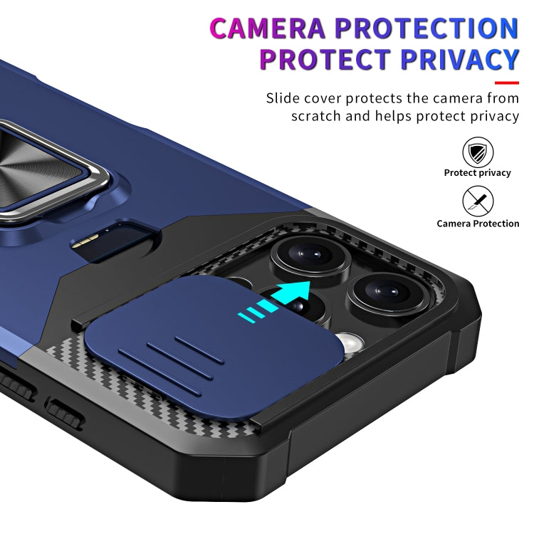 Camera Shield Card Slot PC+TPU Phone Case, For iPhone 16 Pro, For iPhone 16 Plus, For iPhone 16