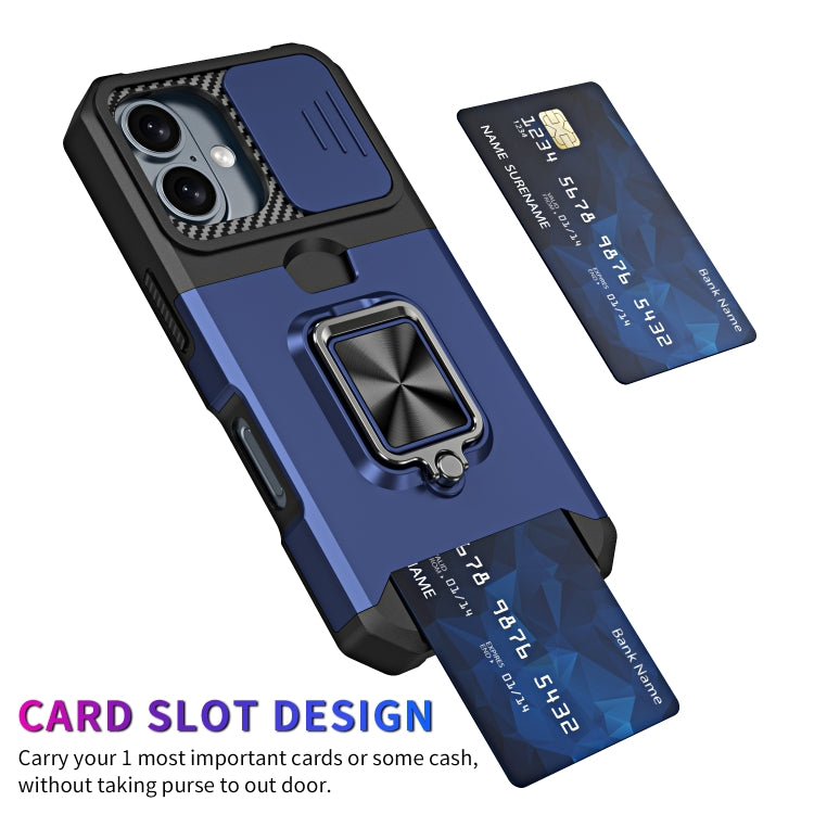 Camera Shield Card Slot PC+TPU Phone Case