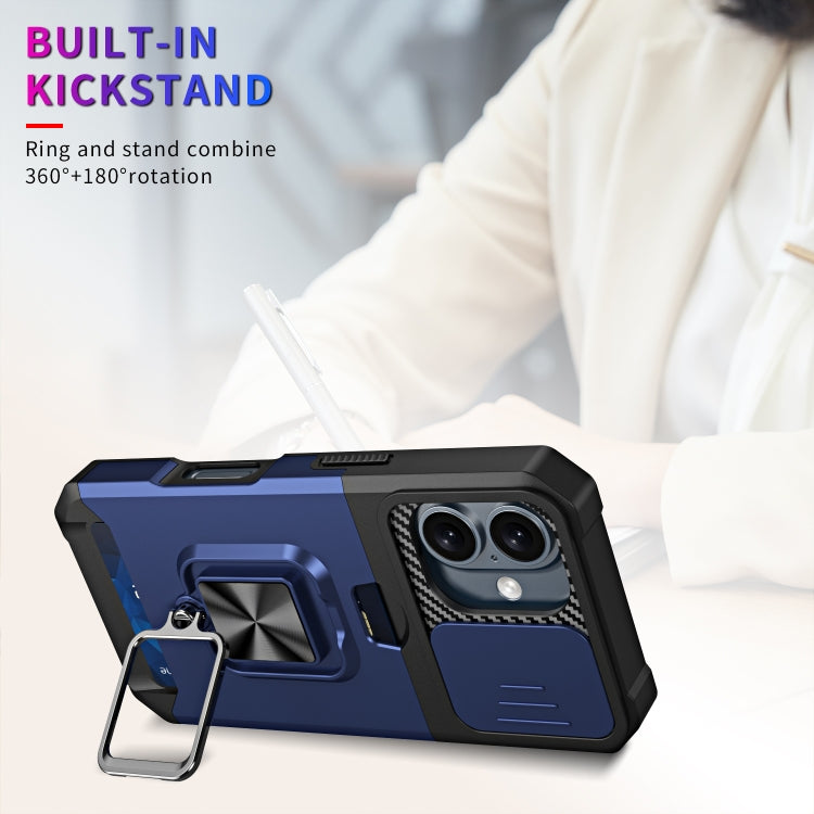Camera Shield Card Slot PC+TPU Phone Case