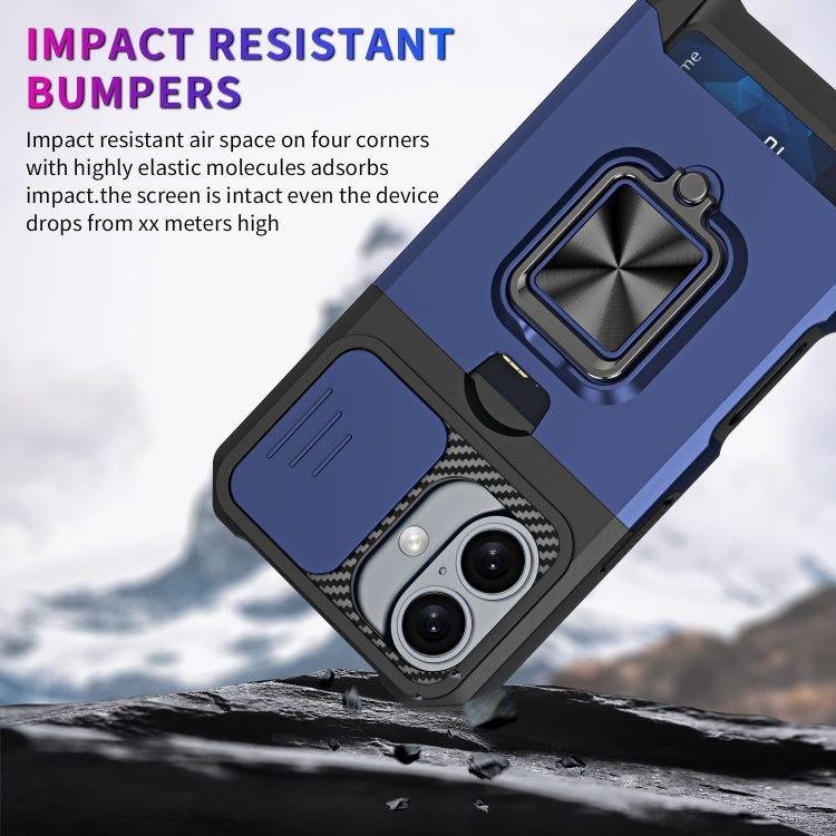 Camera Shield Card Slot PC+TPU Phone Case