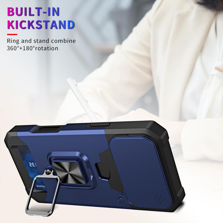 Camera Shield Card Slot PC+TPU Phone Case, For iPhone 18 Pro / 17 Pro, For iPhone 18 Pro Max / 17 Pro Max, For iPhone Air, For iPhone 16 Pro Max