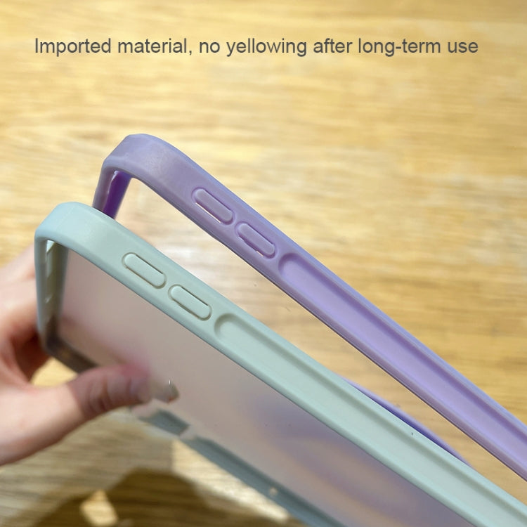 Frosted Acrylic Hybrid TPU Tablet Case, For iPad mini 6 / mini 2024, For iPad Pro 11 2022 / 2020 / 2018, For iPad 10th Gen 10.9 2022, For iPad Air 2022 / 2020 10.9, For iPad 10.2 2021 / 2020 / 2019