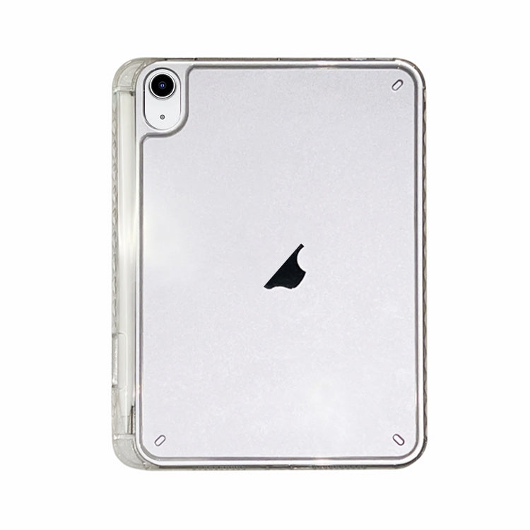 Étui hybride en TPU acrylique transparent avec emplacement pour stylet, pour iPad mini 6/mini 2024, iPad Pro 12.9 2022/2020/2018, iPad Pro 11 2022/2020/2018, iPad 10e génération 10.9 2022, iPad Air 2022/2020 10.9, iPad 10.2 2021/2020/10.5